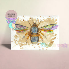 Art Print | Bumblebee | Steampunk