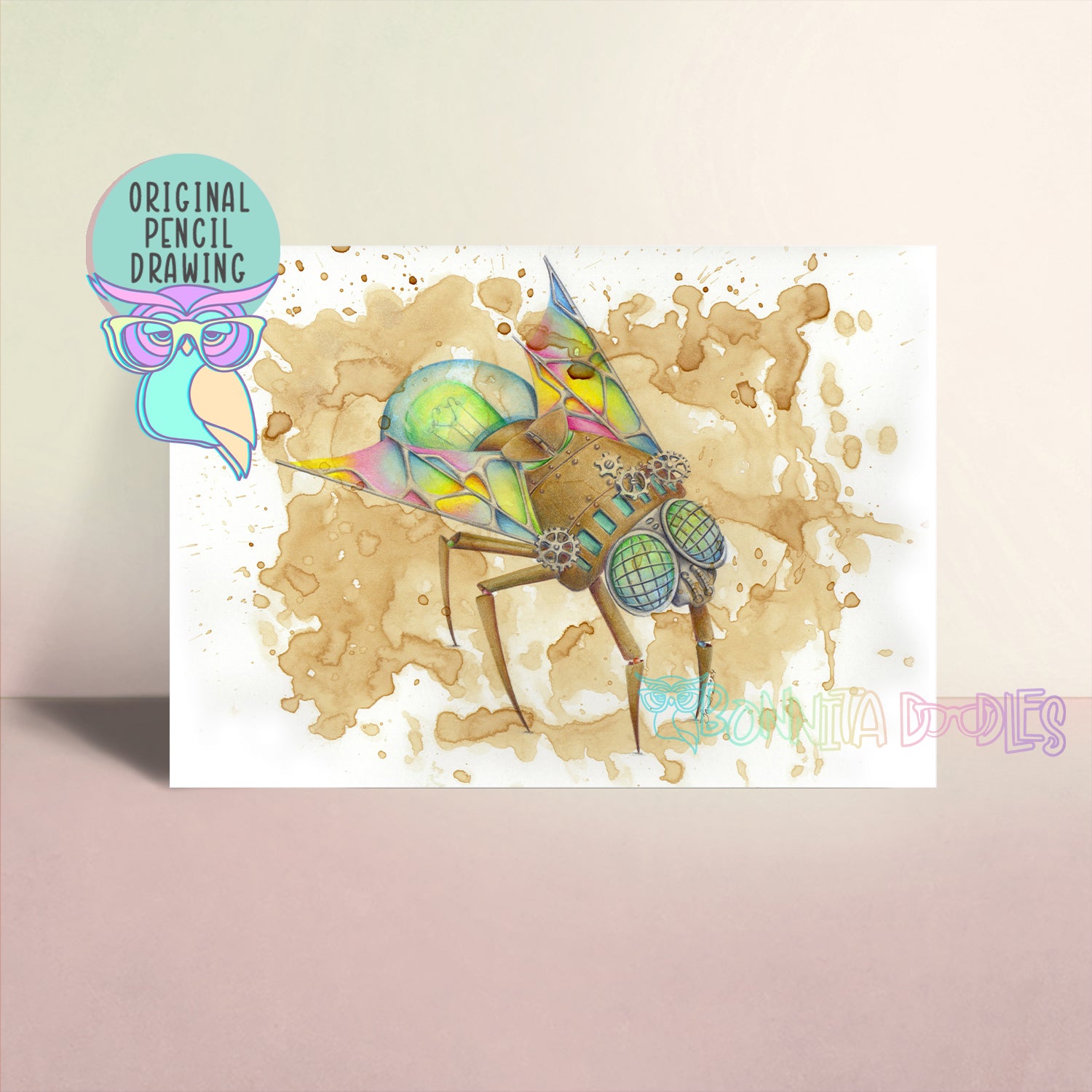 Steampunk | Fly | Original Art