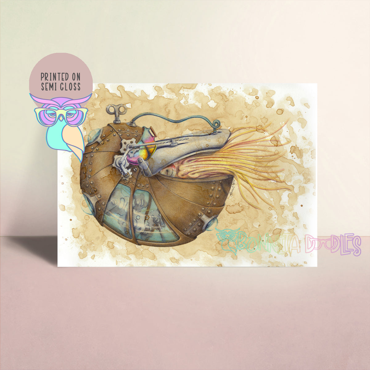 Art Print | Nautilus | Steampunk