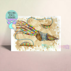 Steampunk | Squid | Original Art