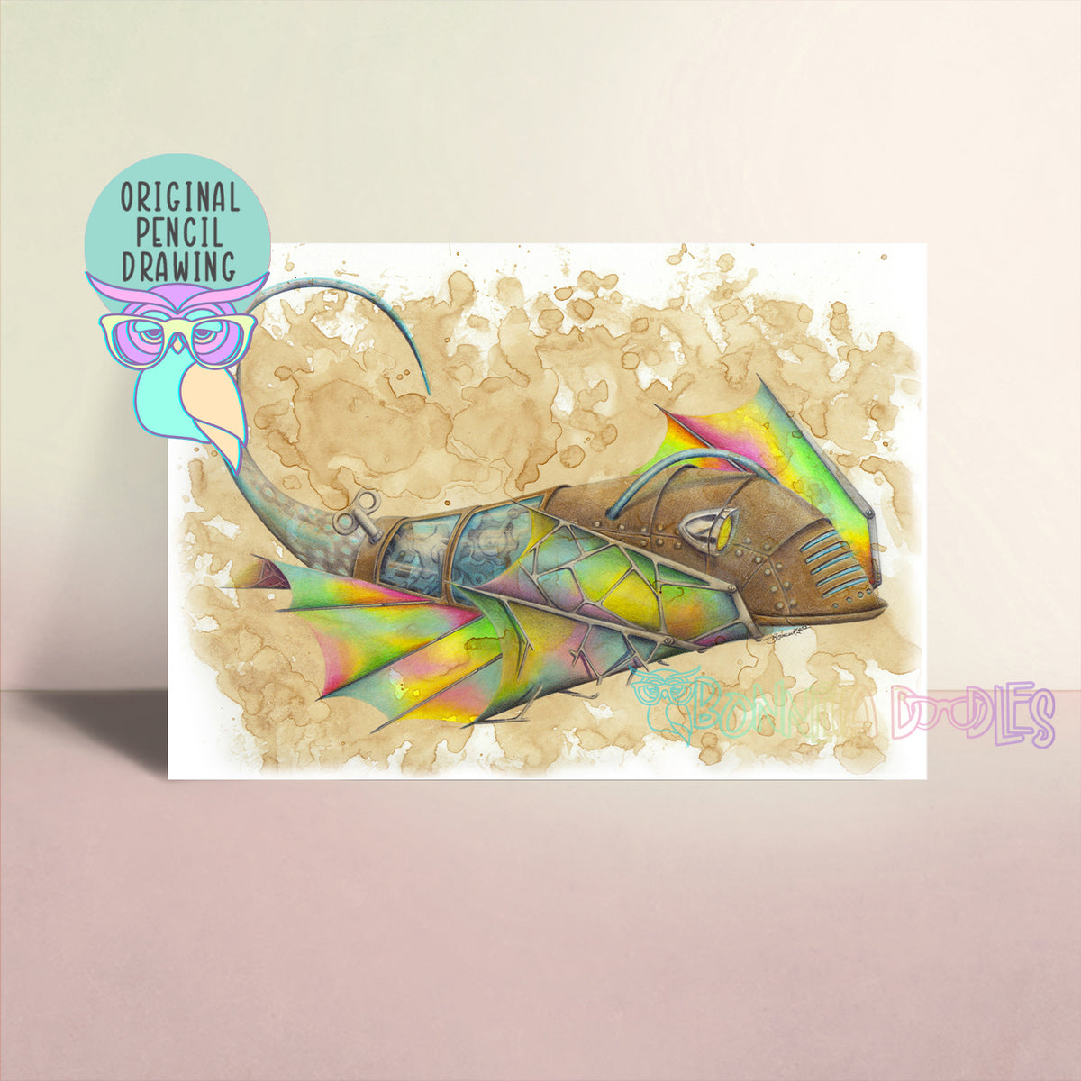 Steampunk | Stingray | Original Art