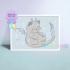 Dratz Wisp Smoke A6 print