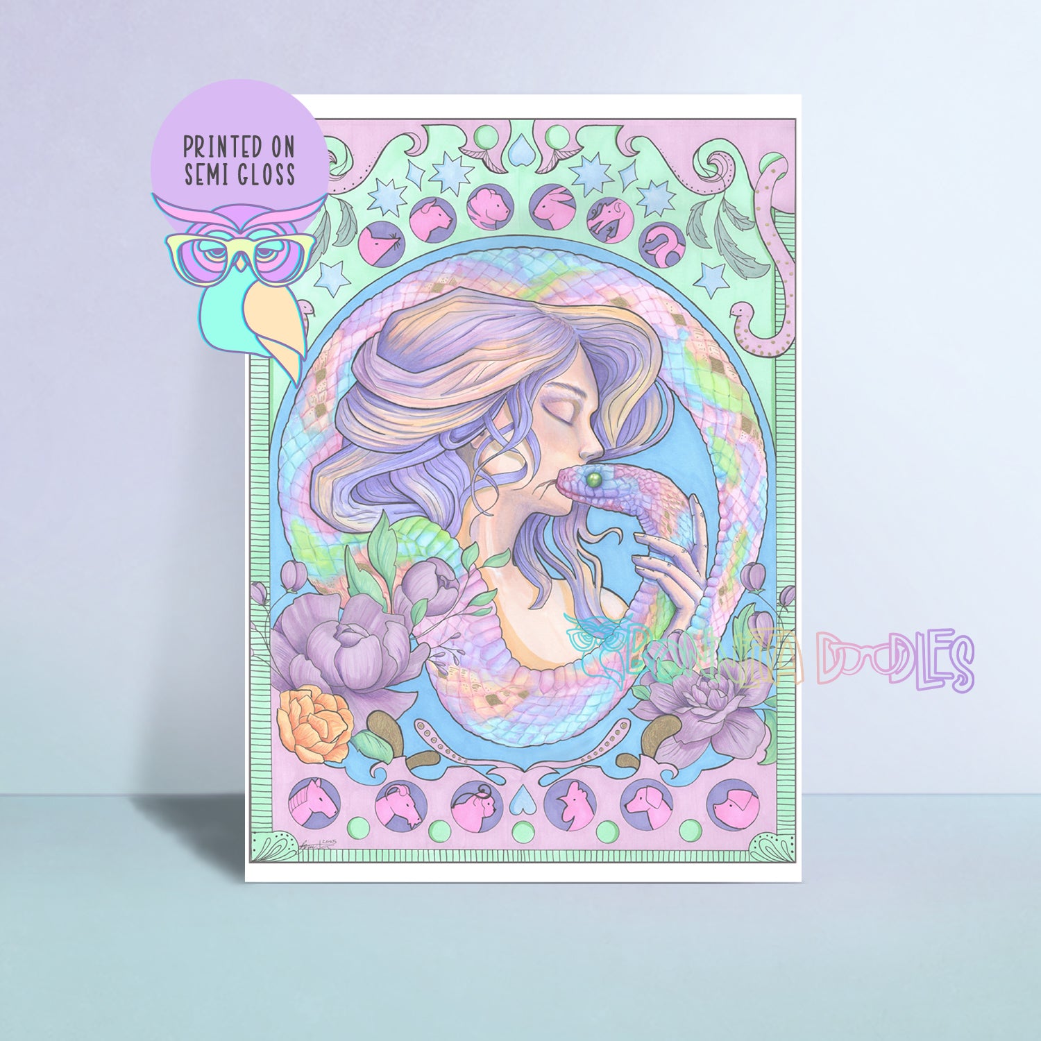 Year of the Snake Art Print