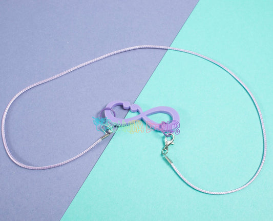 Survivor infinity necklace - handmade gifts
