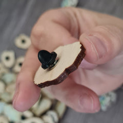 Brain frog - mental health - chronic illness pin badge