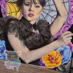 Original art appreciation - Paint it black - Dance - Wednesday