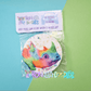 Rainbow Wildlife reusable air freshener - for the car, closet and more - ideal gift