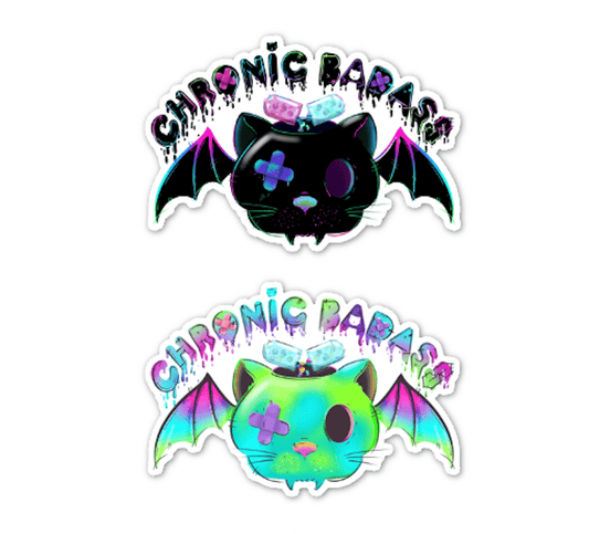 Chronic Badass vinyl sticker