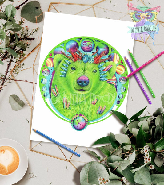 Zodiac Cancer - Print - Home Decor