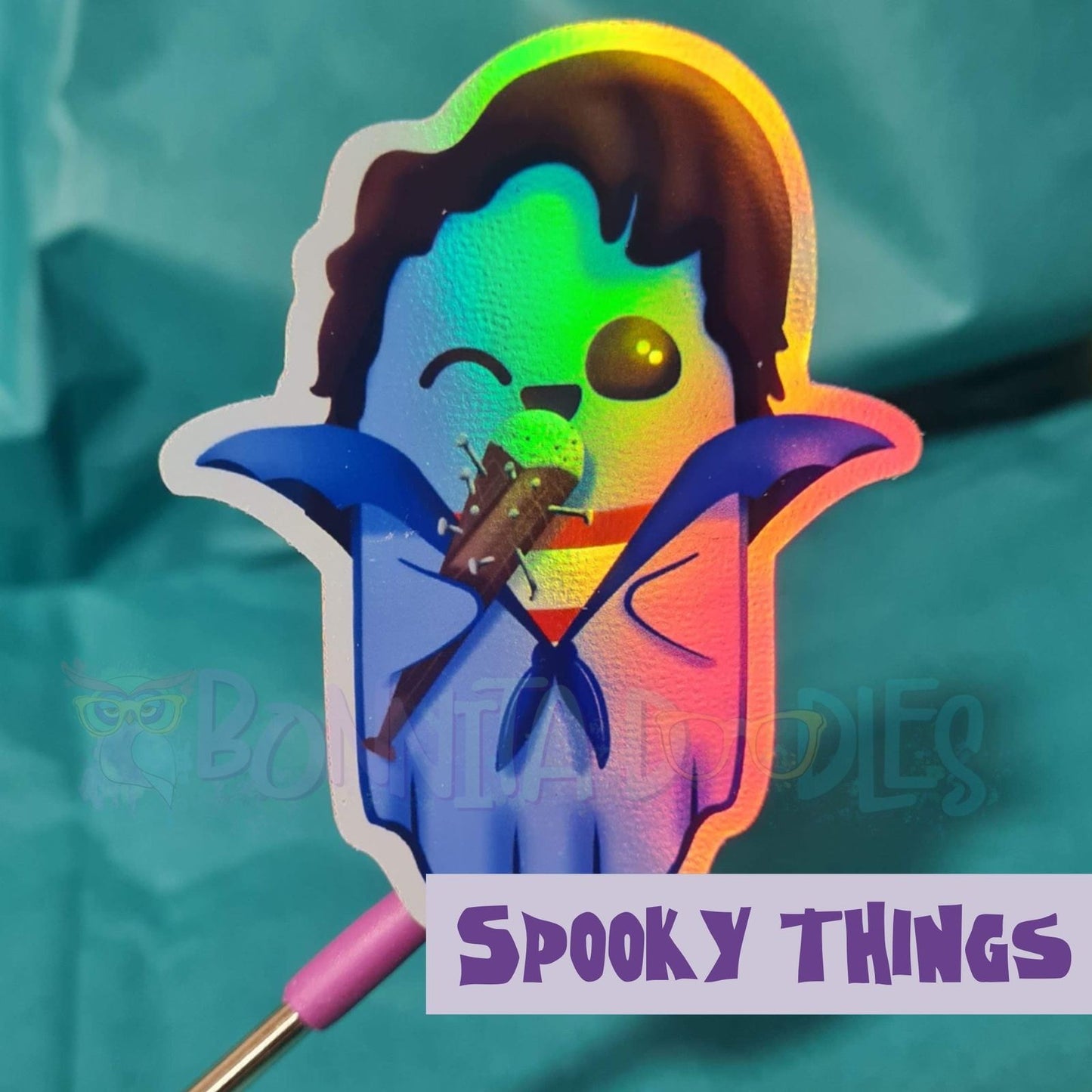 Spooky things - gang stickers- meet the crew