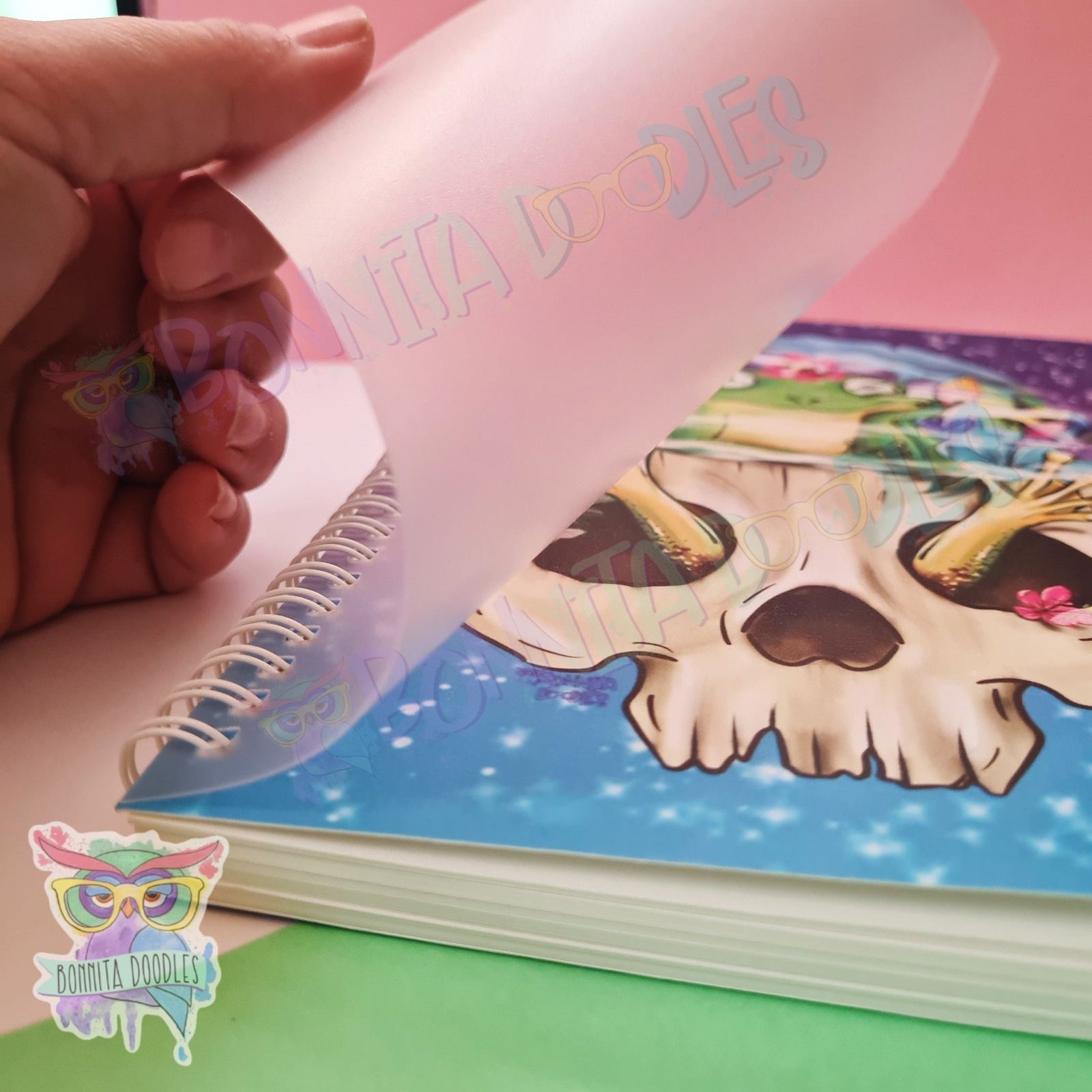 Brain frog journal - notebook - perfect gift