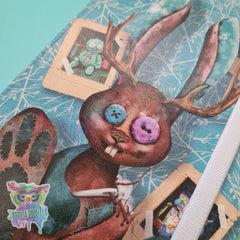Pancake Bunny hard backed journal - perfect gift