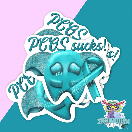Spoonies, Chronic illness / PCOS - spoonie sticker