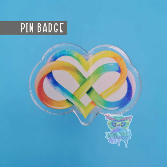 Pride, Spectrum pin badge
