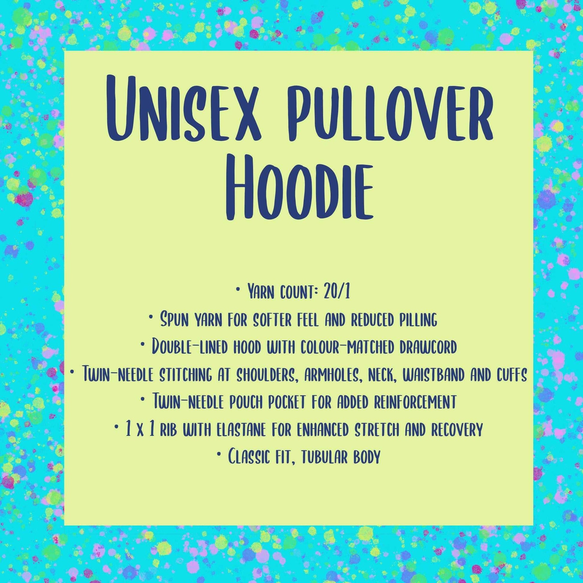 Stitches Voodoo doll unisex Pullover hoodie black ~ made to order