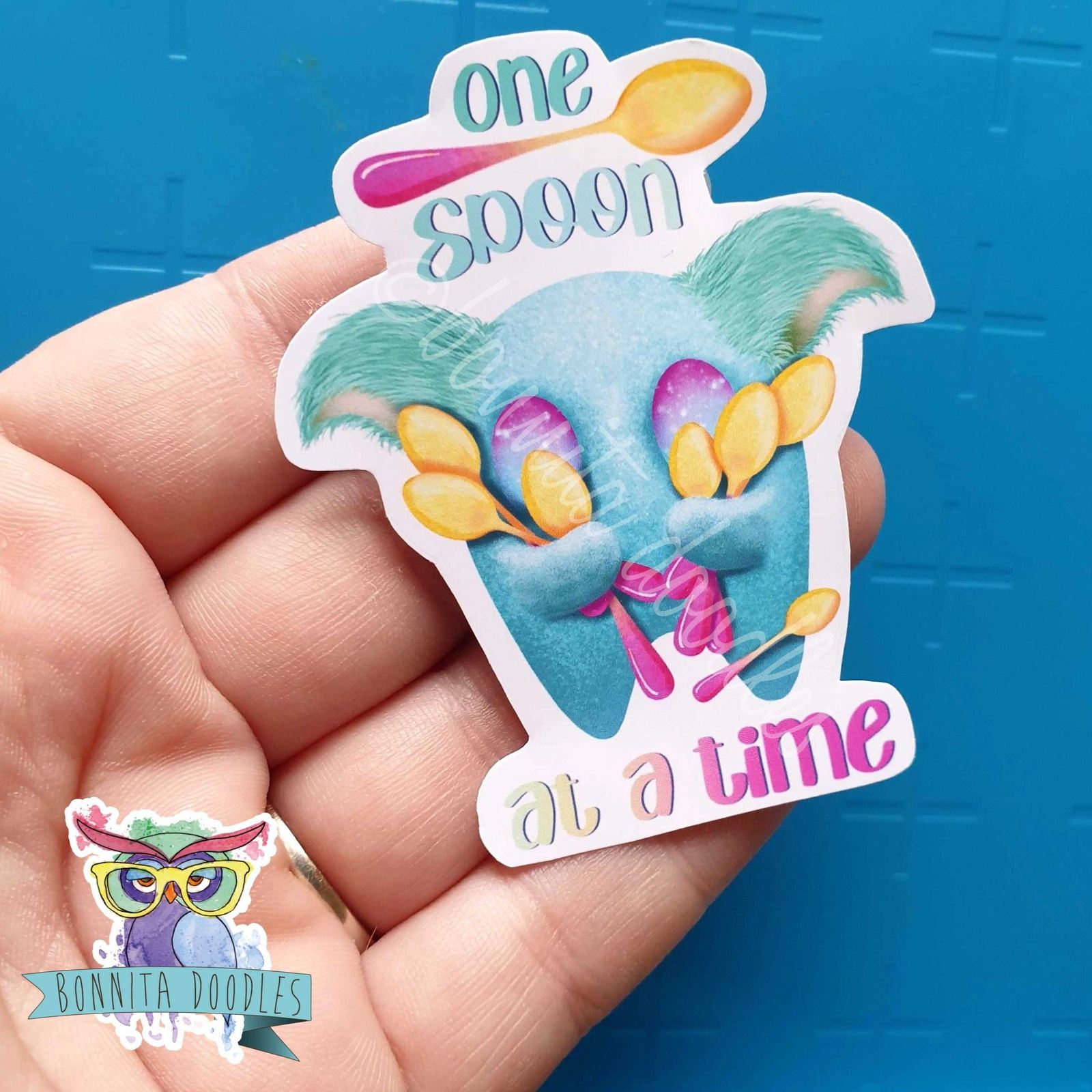 Spoonies Chronic illness / fibromyalgia - spoonie sticker