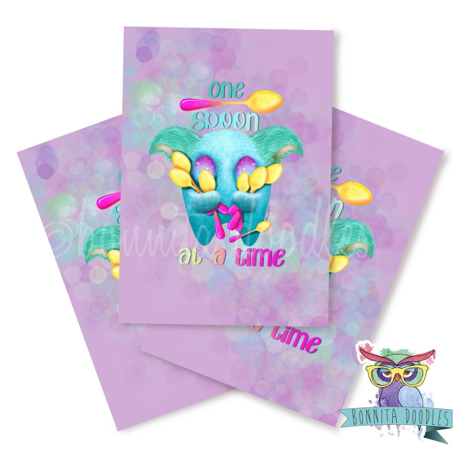 Spoonies Chronic illness / fibromyalgia - spoonie sticker