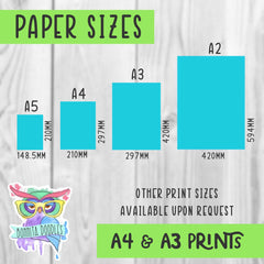 Raccoon - Peridot Series. Home art print