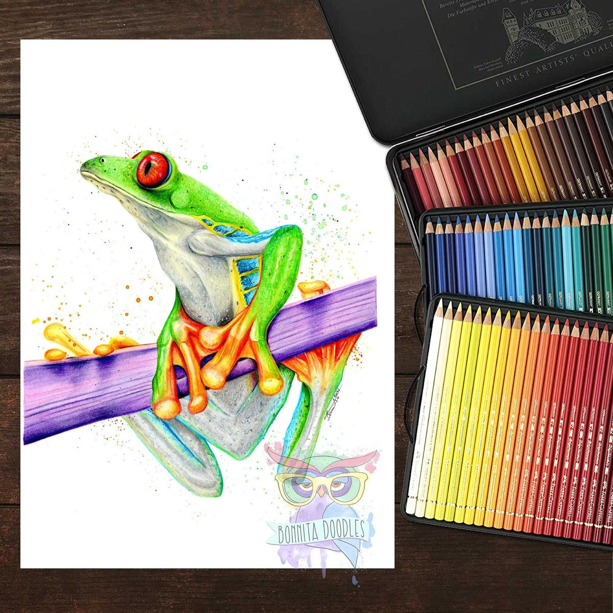 Red eye Tree frog print - home art print