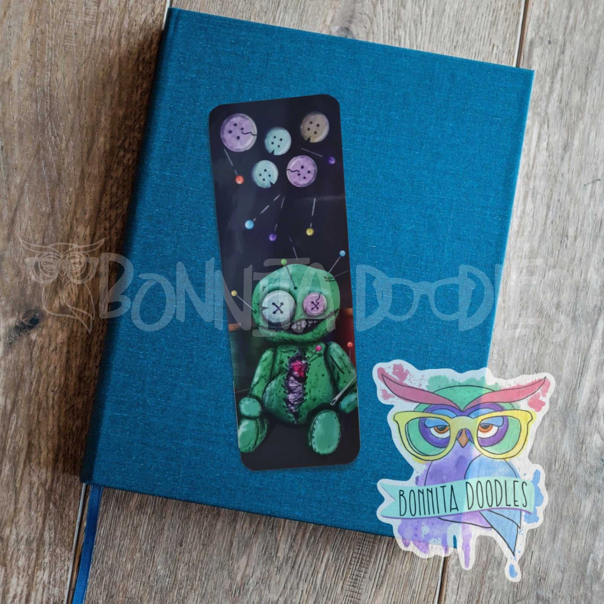 Voodoo stitch doll bookmark - gift idea