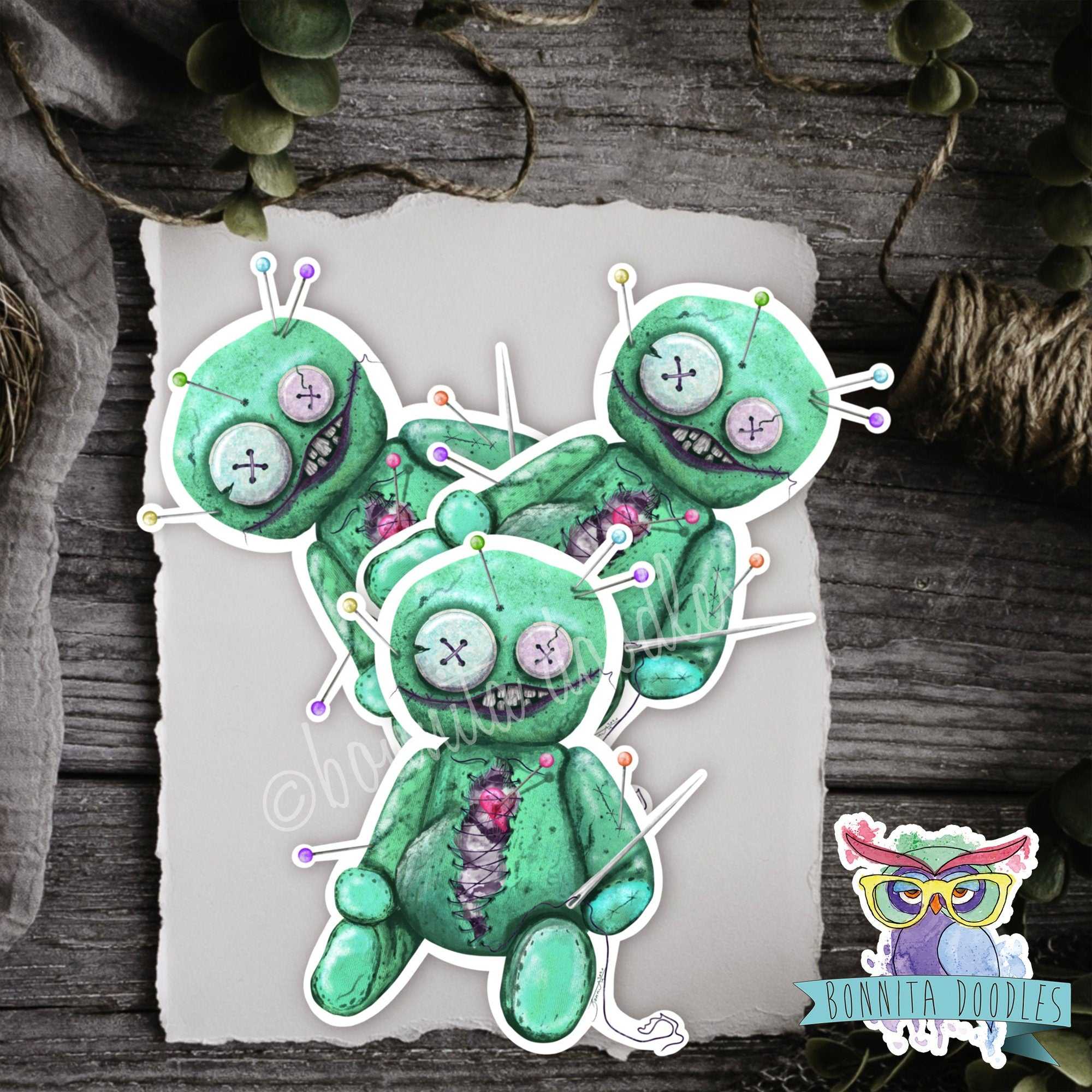 Stitches Voodoo Rag doll - Print or sticker