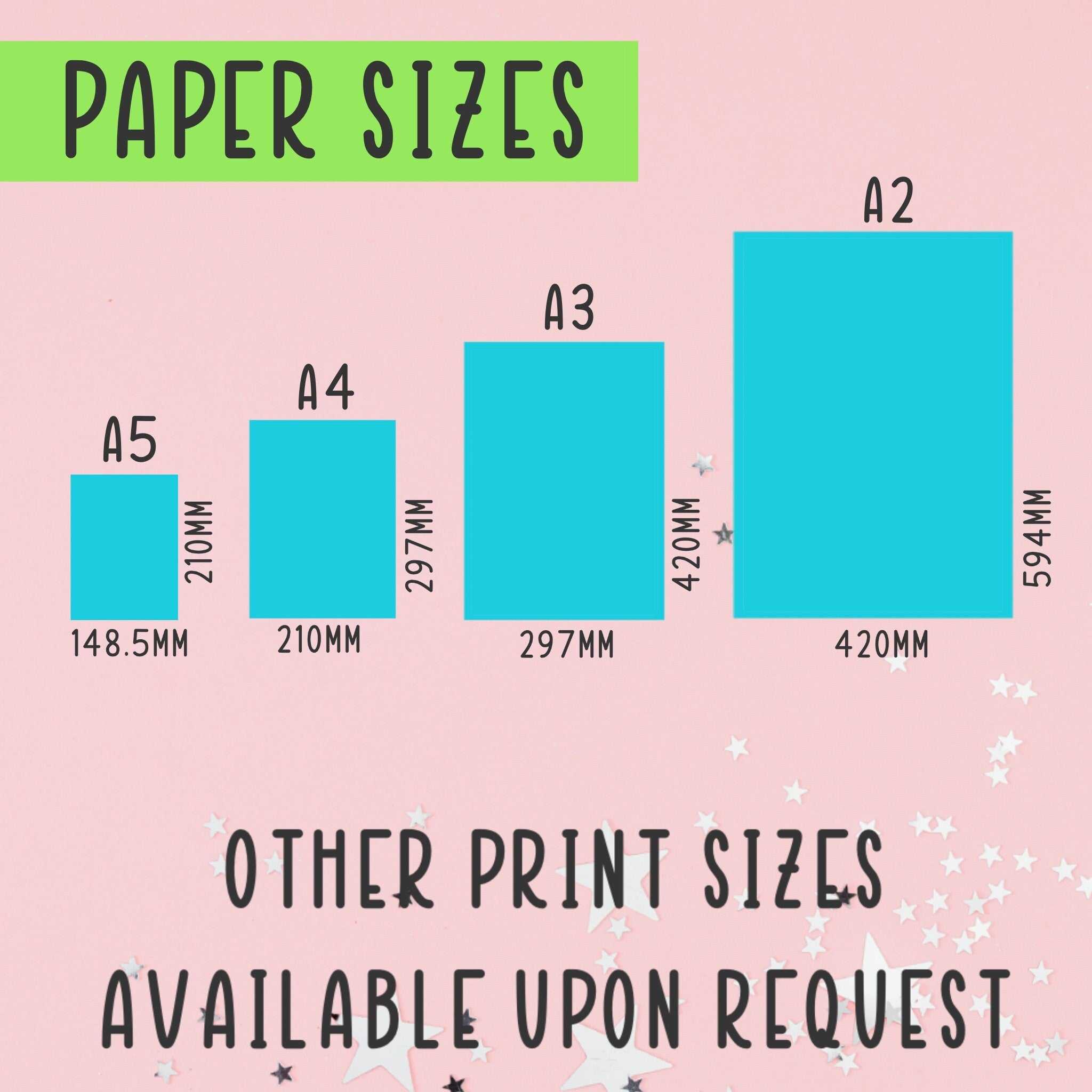 Kawaii pastel goth Halloween art print.