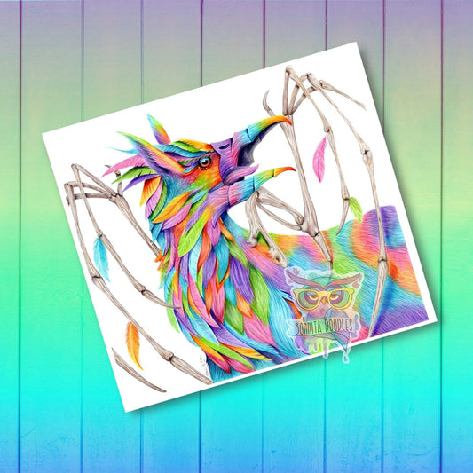 Opal Aura - Griffin - Original drawing