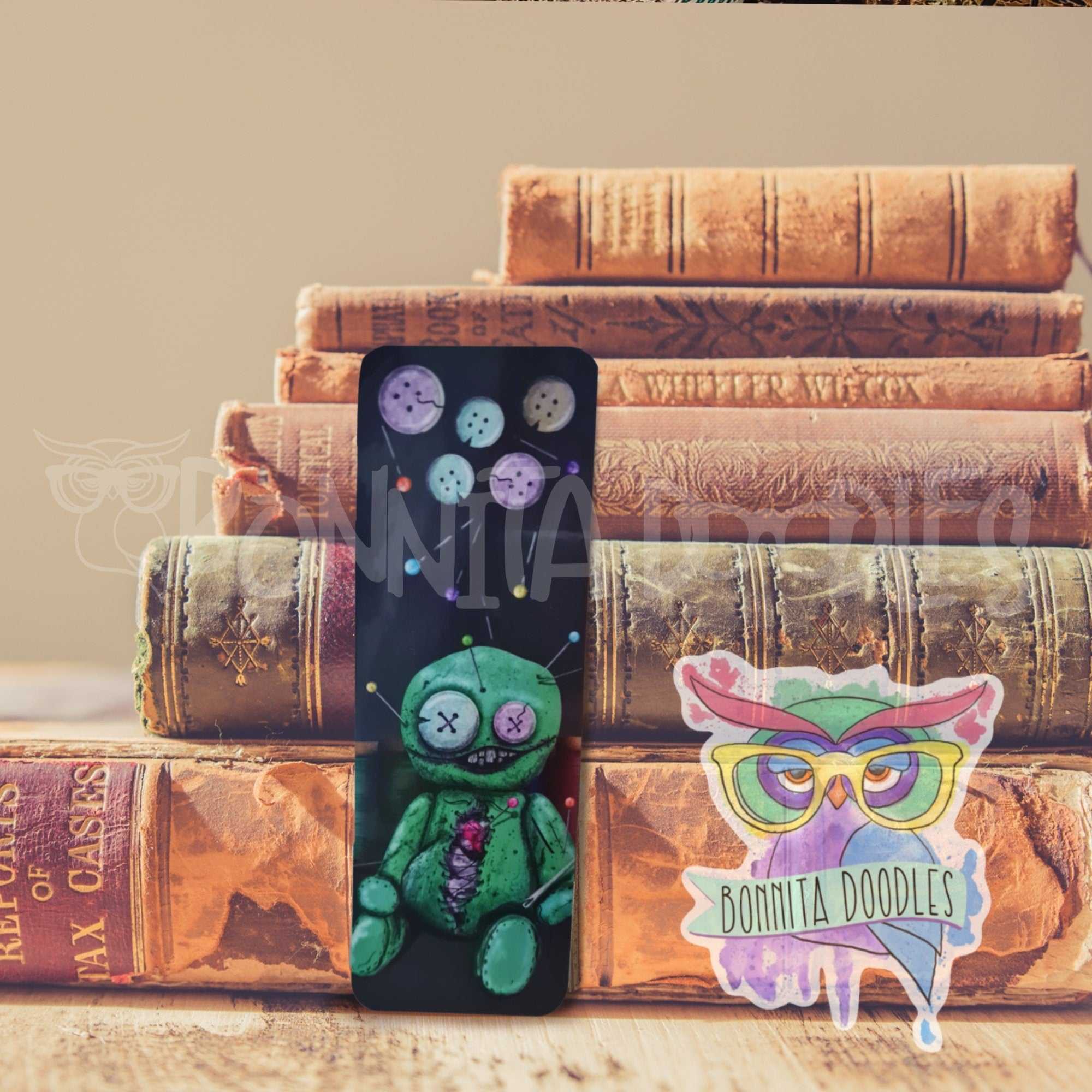 Voodoo stitch doll bookmark - gift idea