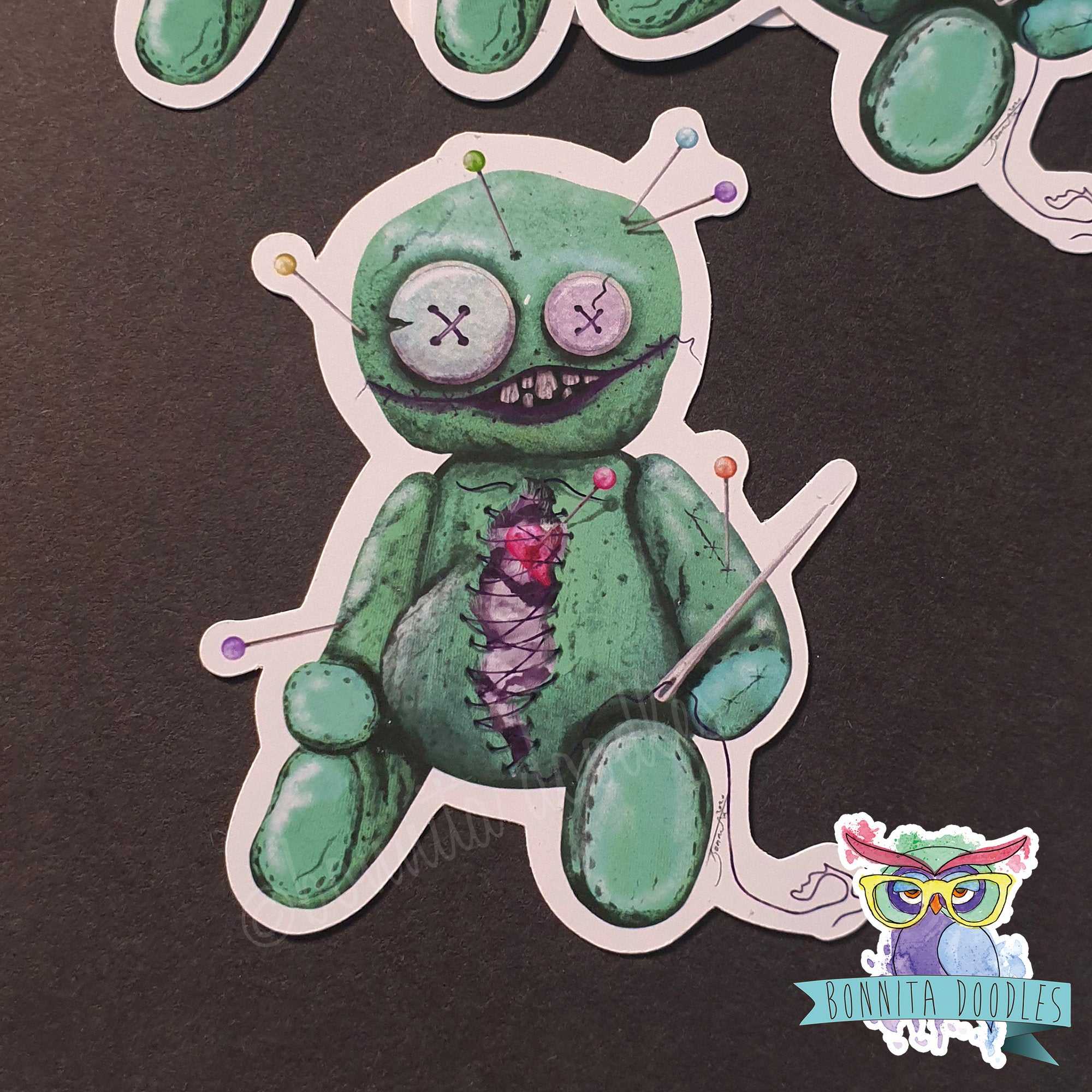 Stitches Voodoo Rag doll - Print or sticker