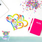 Autism heart sticker