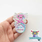 Axolotl Newt Holographic sticker