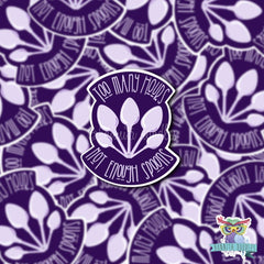Chronic illness - fibromyalgia - spoonie sticker